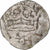 Francia, Charles IV, Double Parisis, 1323-1328, Vellón, BC+, Duplessy:244b