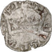 Francja, Charles IV, Double Parisis, 1323-1328, Bilon, VF(30-35), Duplessy:244b