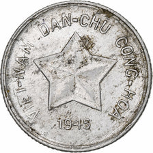Vietnam, NORTH VIET NAM, 20 Xu, 1945, Aluminum, AU(50-53)