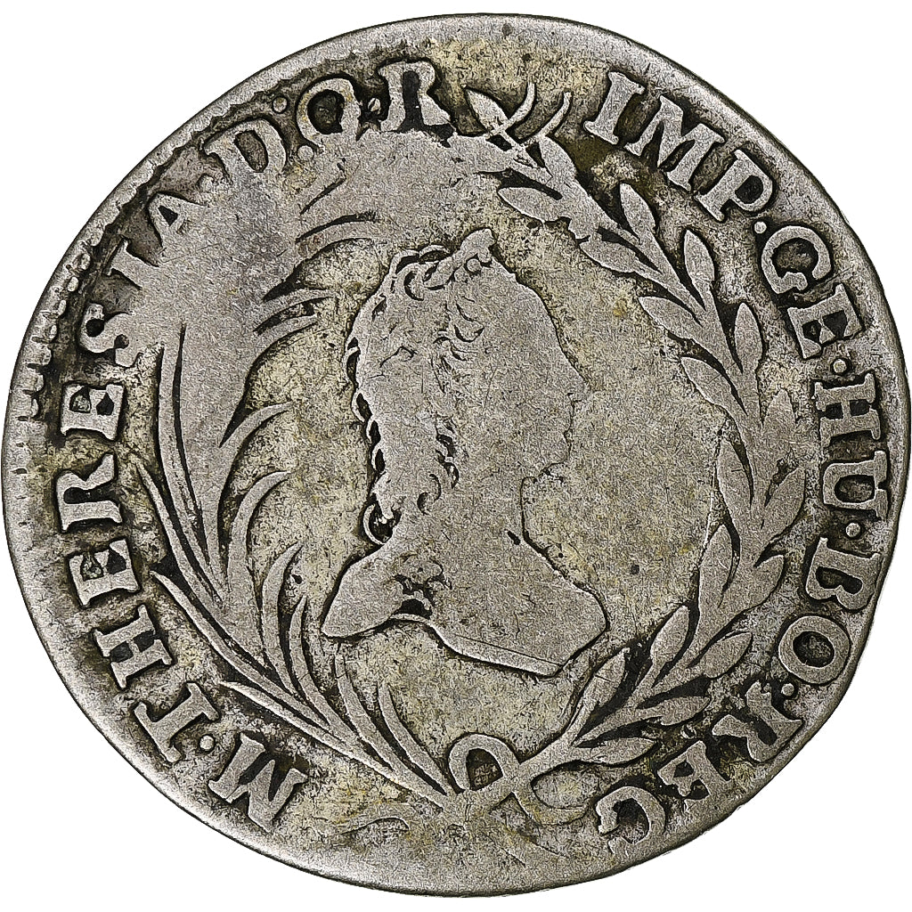 Austria, Maria Theresa, 10 Kreuzer, 1764, Silver, VF(30-35), KM:11