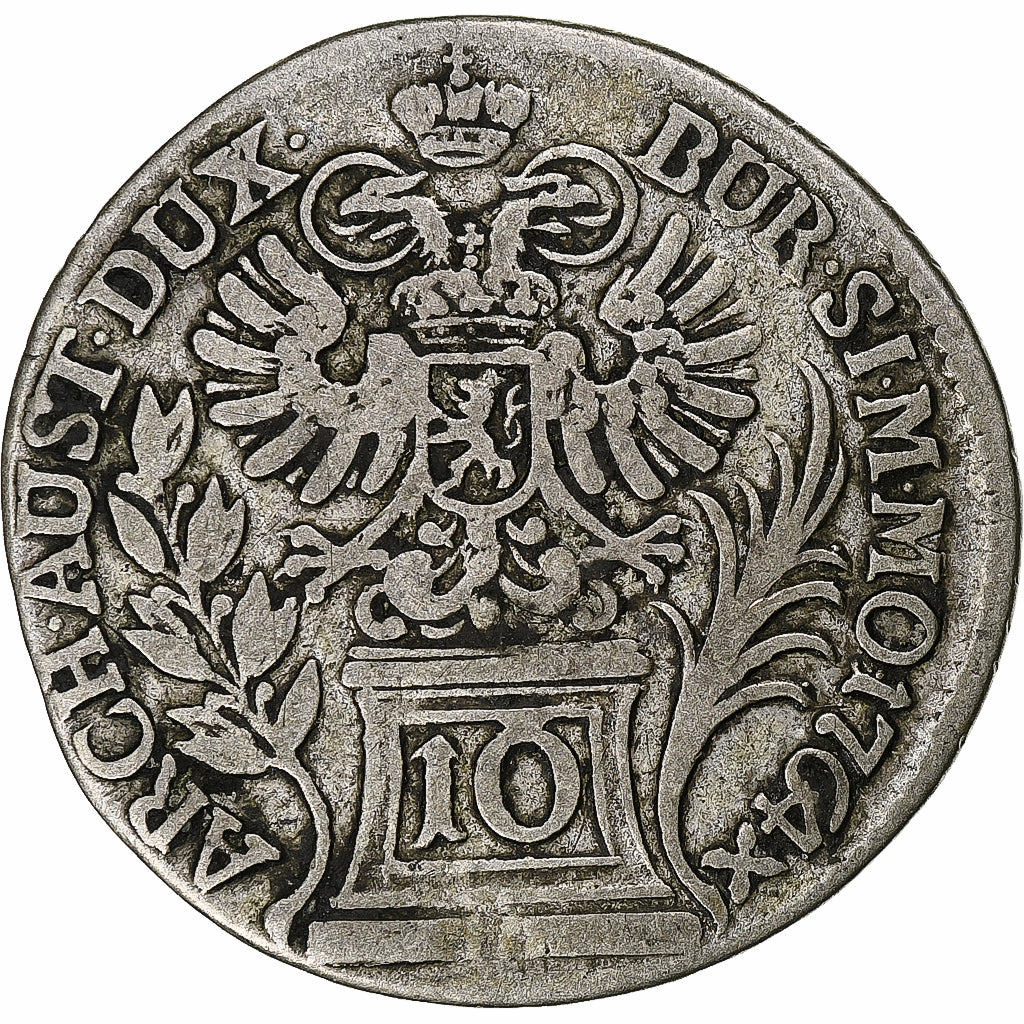 Austria, Maria Theresa, 10 Kreuzer, 1764, Silver, VF(30-35), KM:11