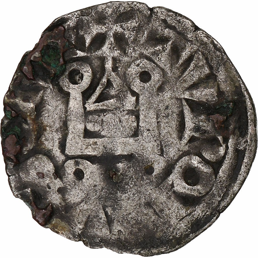 France, Louis VIII-IX, Denier Tournois, 1223-1244, Billon, TB+, Duplessy:187