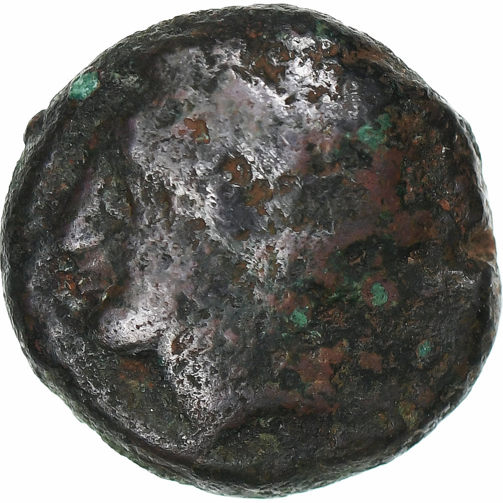 Zeugitana, Punic Æ?, 4th-3rd century BC, Uncertain Mint, Bronze, F(12-15)