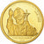 Congo Democratic Republic, 20 Francs, Jean-Paul II, 2003, Proof / BE, Gold, STGL