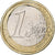 Germania, Euro, error double punched center hole, 2004, Bi-metallico, SPL-