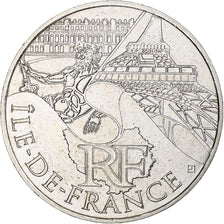 France, 10 Euro, Île-de-France, 2011, MDP, MS(63), Silver
