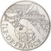 France, 10 Euro, Île-de-France, 2011, MDP, MS(63), Silver
