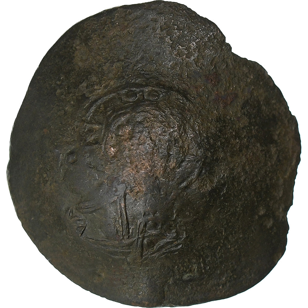 John II Comnenus, Aspron trachy, 1118-1143, Constantinople, Billon, VF(30-35)