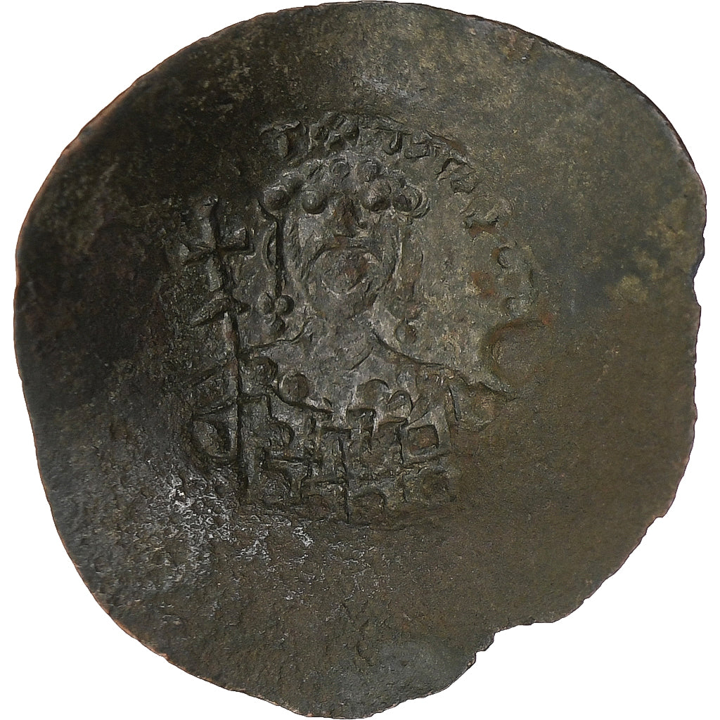 John II Comnenus, Aspron trachy, 1118-1143, Constantinople, Billon, VF(30-35)