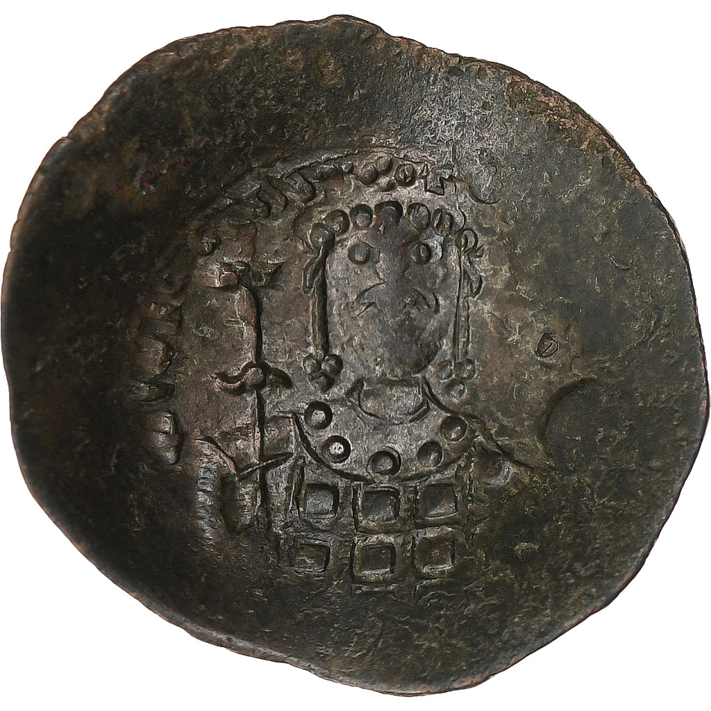 John II Comnenus, Aspron trachy, 1118-1143, Constantinople, Billon, AU(50-53)
