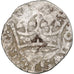 France, Charles IV, Double Parisis, 1323-1328, Billon, VF(20-25), Duplessy:244b
