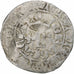 France, Charles V, Blanc au K, 1365-1380, Billon, TB+, Duplessy:363