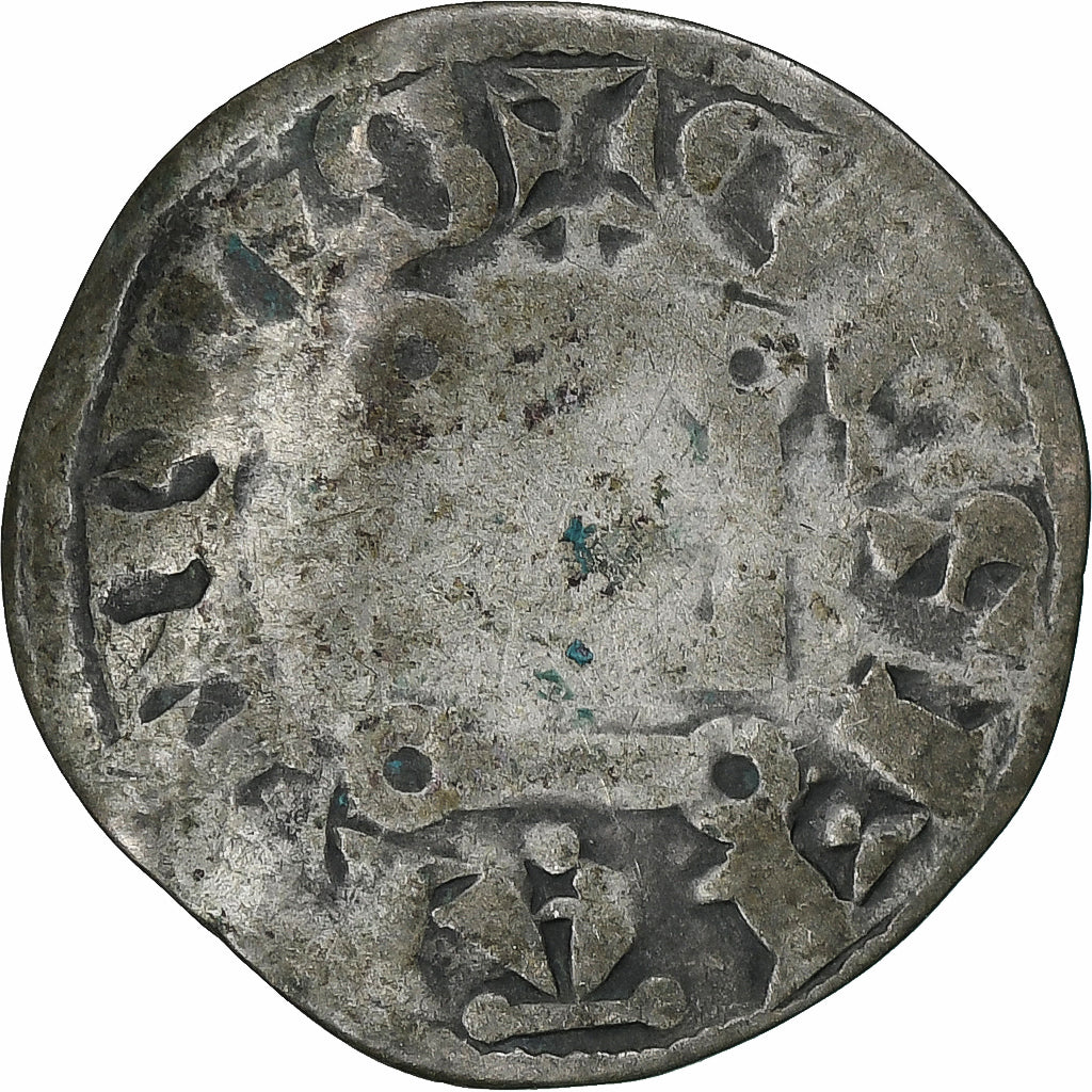 Frankrijk, Filip II, Denier, 1180-1223, Saint-Martin de Tours, Zilver, ZG+