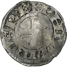 França, Philip II, Denier, 1180-1223, Saint-Martin de Tours, Prata, F(12-15)