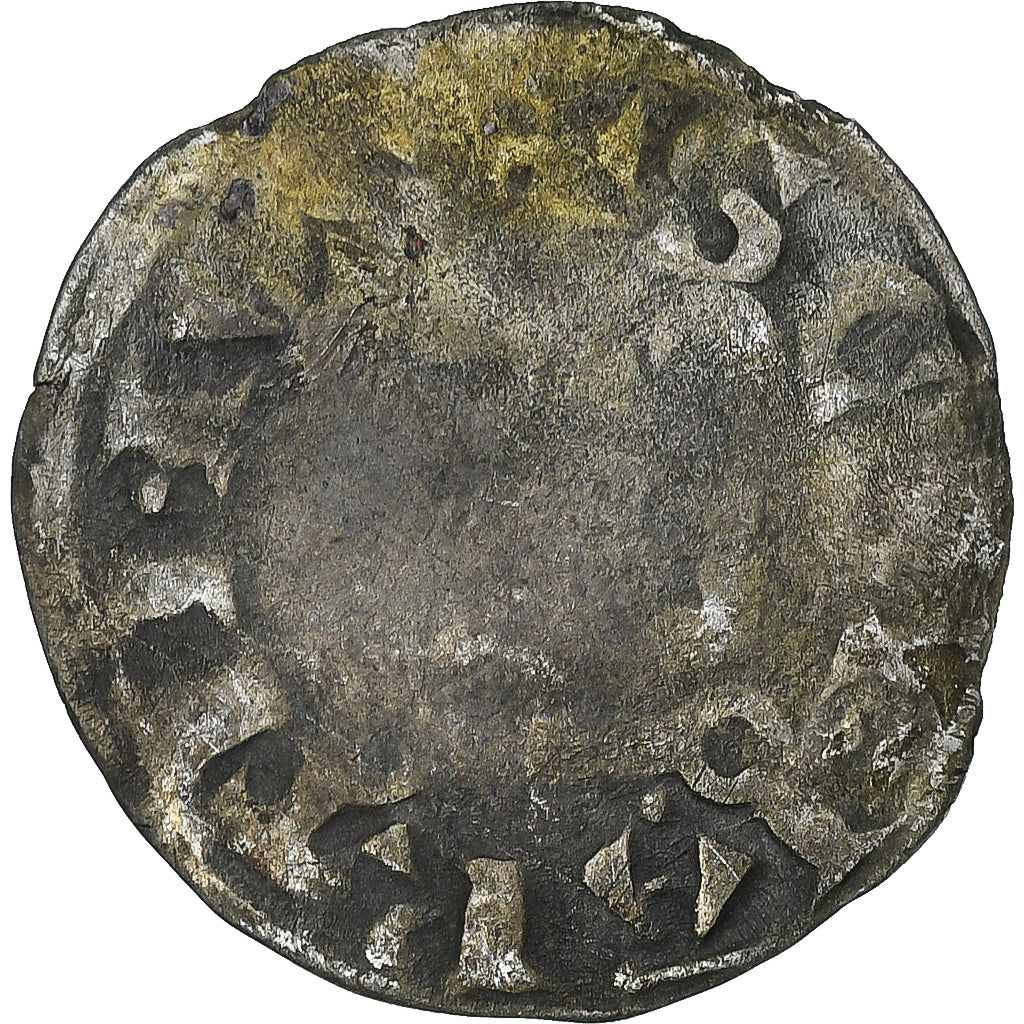 França, Philip II, Denier, 1180-1223, Saint-Martin de Tours, Prata, F(12-15)