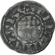 Francia, Philip II, Denier, 1180-1223, Saint-Martin de Tours, Argento, MB