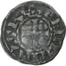 Francia, Philip II, Denier, 1180-1223, Saint-Martin de Tours, Plata, BC+