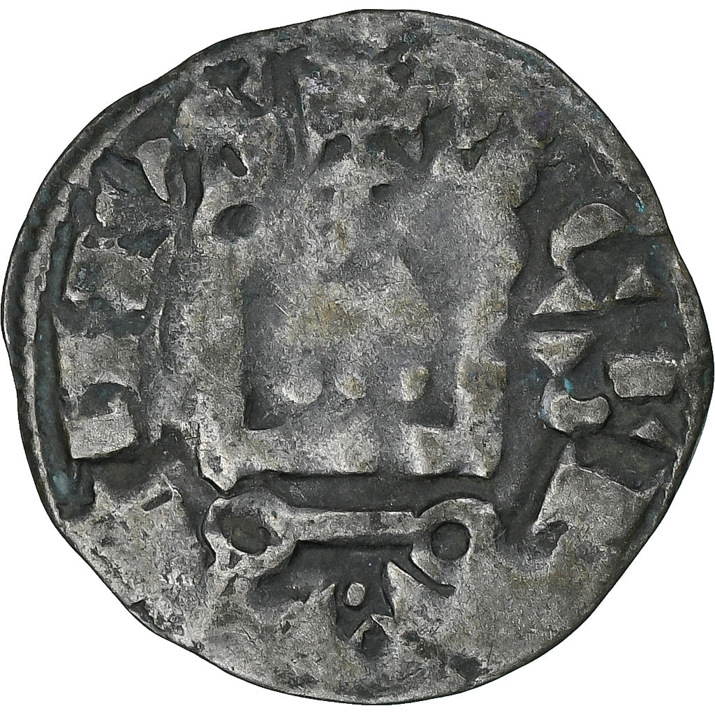 Francia, Philip II, Denier, 1180-1223, Saint-Martin de Tours, Argento, MB