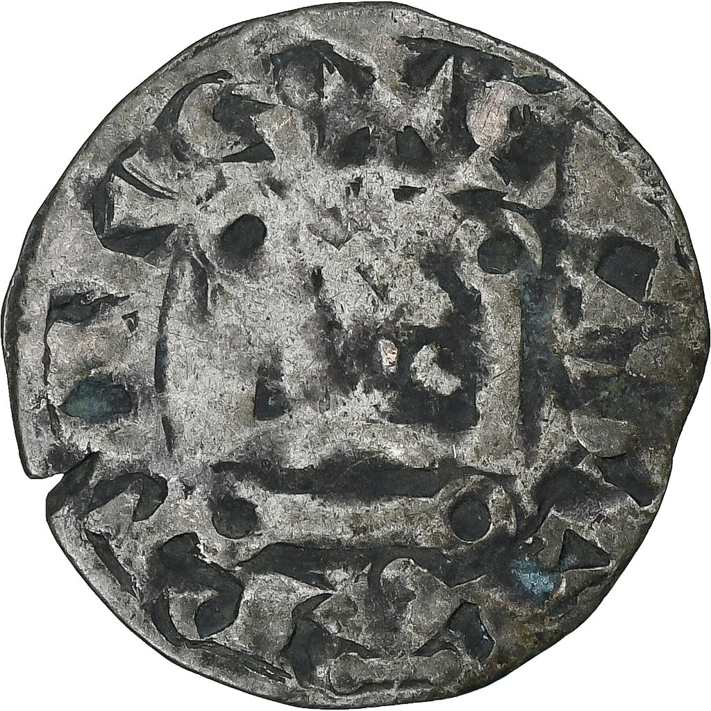 France, Philip II, Denier, 1180-1223, Saint-Martin de Tours, Silver, VF(30-35)