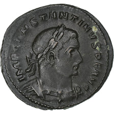 Constantine I, Follis, 307-308, Trier, Bronzo, BB+, RIC:776