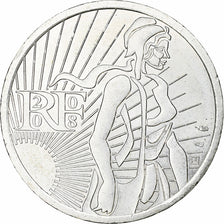 France, 5 Euro, Semeuse, 2008, MDP, Silver, MS(63)