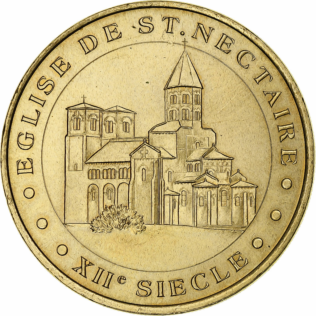 France, Touristic Token, 63/ Eglise St-Nectaire, 2001, Monnaie de Paris