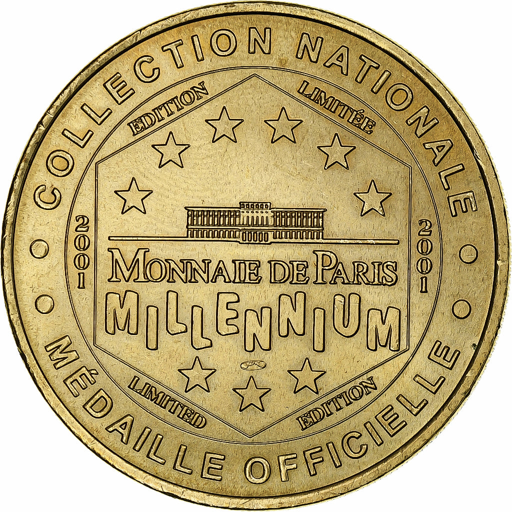 France, Touristic Token, 63/ Eglise St-Nectaire, 2001, Monnaie de Paris