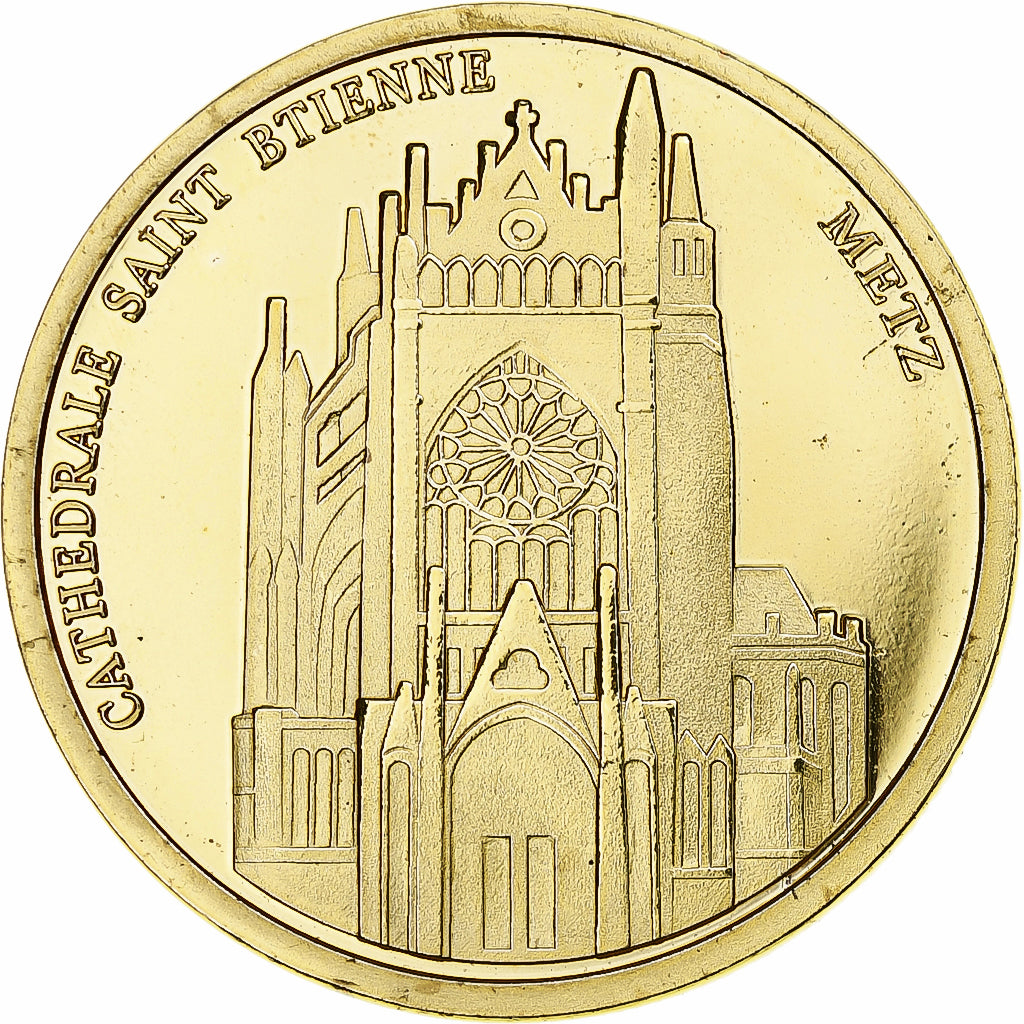 Frankreich, Touristic Token, Metz - Cathédrale, n.d., Copper-nickel Aluminium