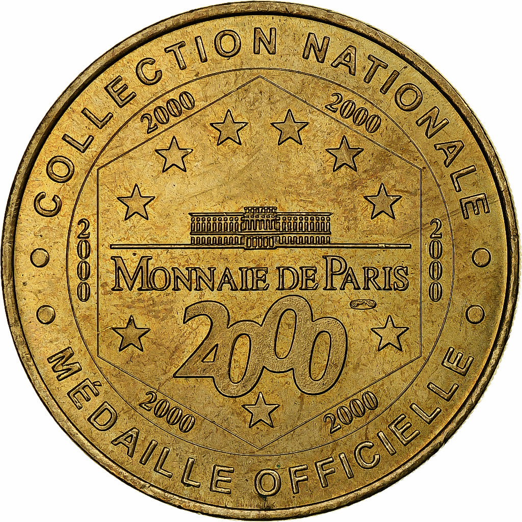 Mónaco, Touristic Token, Monaco -  Musée Océanographique, 2000, Cuproníquel