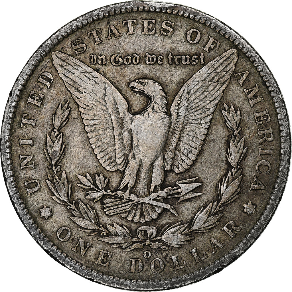 United States, Dollar, Morgan, 1885, New Orleans, Silver, EF(40-45)