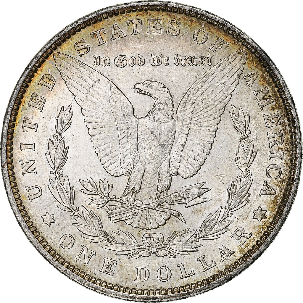 United States, Dollar, Morgan, 1897, Philadelphia, Silver, AU(55-58)