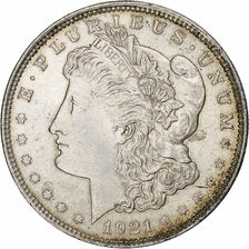 Stati Uniti, Dollar, Morgan, 1921, Philadelphia, Argento, SPL-