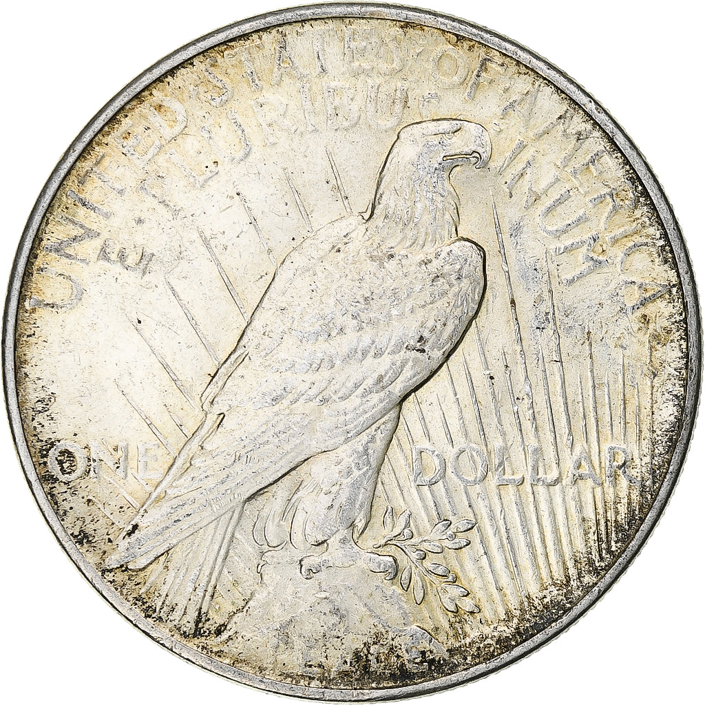 United States, Dollar, Peace, 1922, Philadelphia, Silver, AU(50-53)