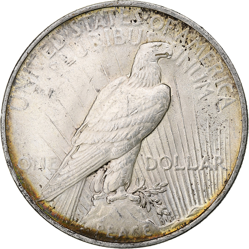 USA, Dollar, Peace, 1922, Philadelphia, Srebro, AU(50-53)