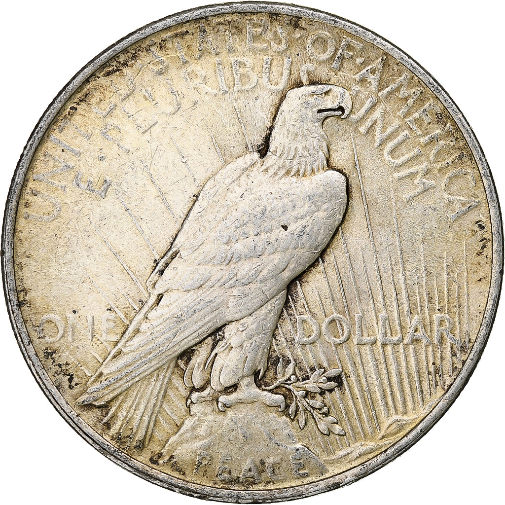 Stati Uniti, Dollar, Peace, 1922, Philadelphia, Argento, SPL-