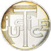 France, 25 Euro, Justice, 2013, MDP, Silver, MS(64)