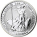 Great Britain, Elizabeth II, 2 Pounds - 1 Oz, Britannia, 2020, London, Silver