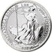 Great Britain, Elizabeth II, 2 Pounds - 1 Oz, Britannia, 2020, London, Silver