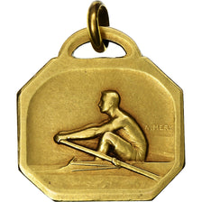France, Medal, Régates Internationales, Amiens, 1923, Brass, Méry, MS(63)