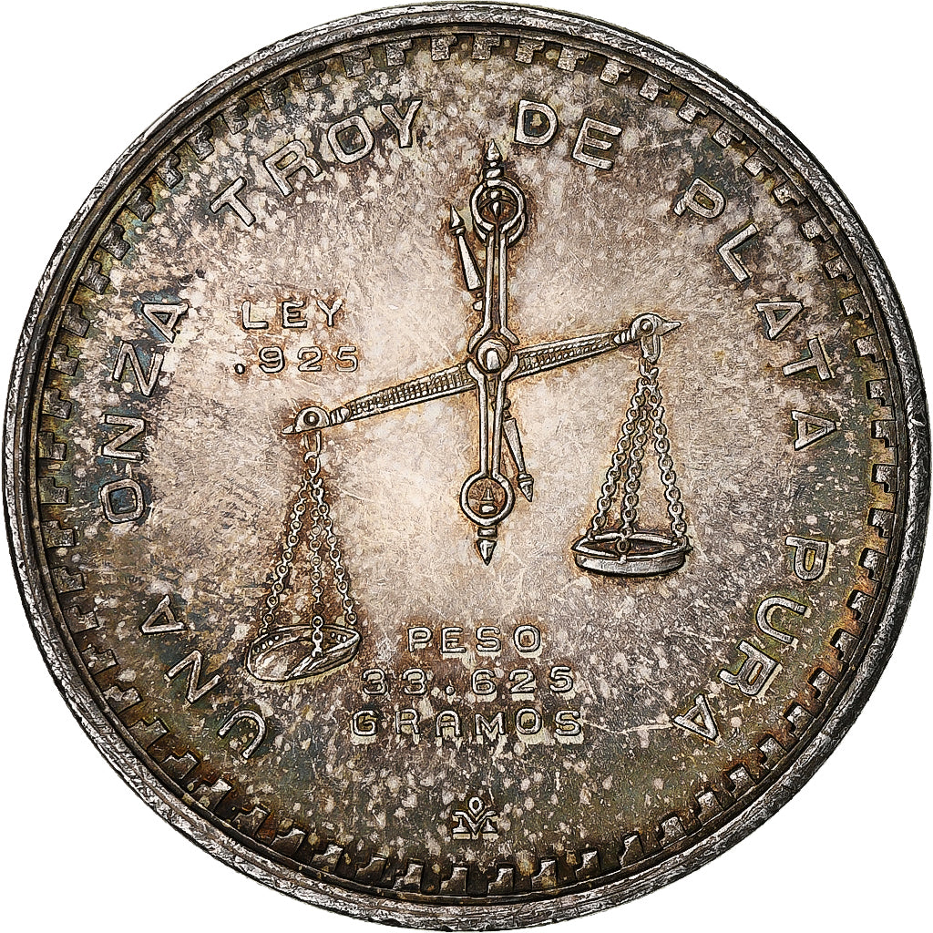 Mexico, 1 Onza, 1979, Mexico City, Silver, MS(60-62)