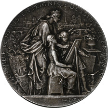 France, Médaille, La Ville de Paris Enseigne le Dessin à ses Enfants, 1896
