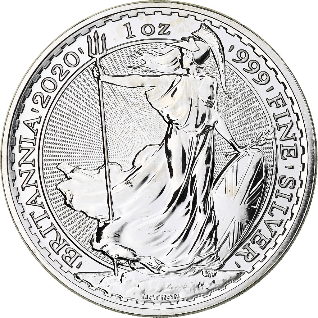 Great Britain, Elizabeth II, 2 Pounds - 1 Oz, Britannia, 2020, London, Proof