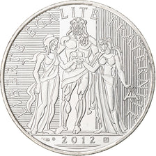 Francia, 10 Euro, Hercule, 2012, MDP, Argento, SPL