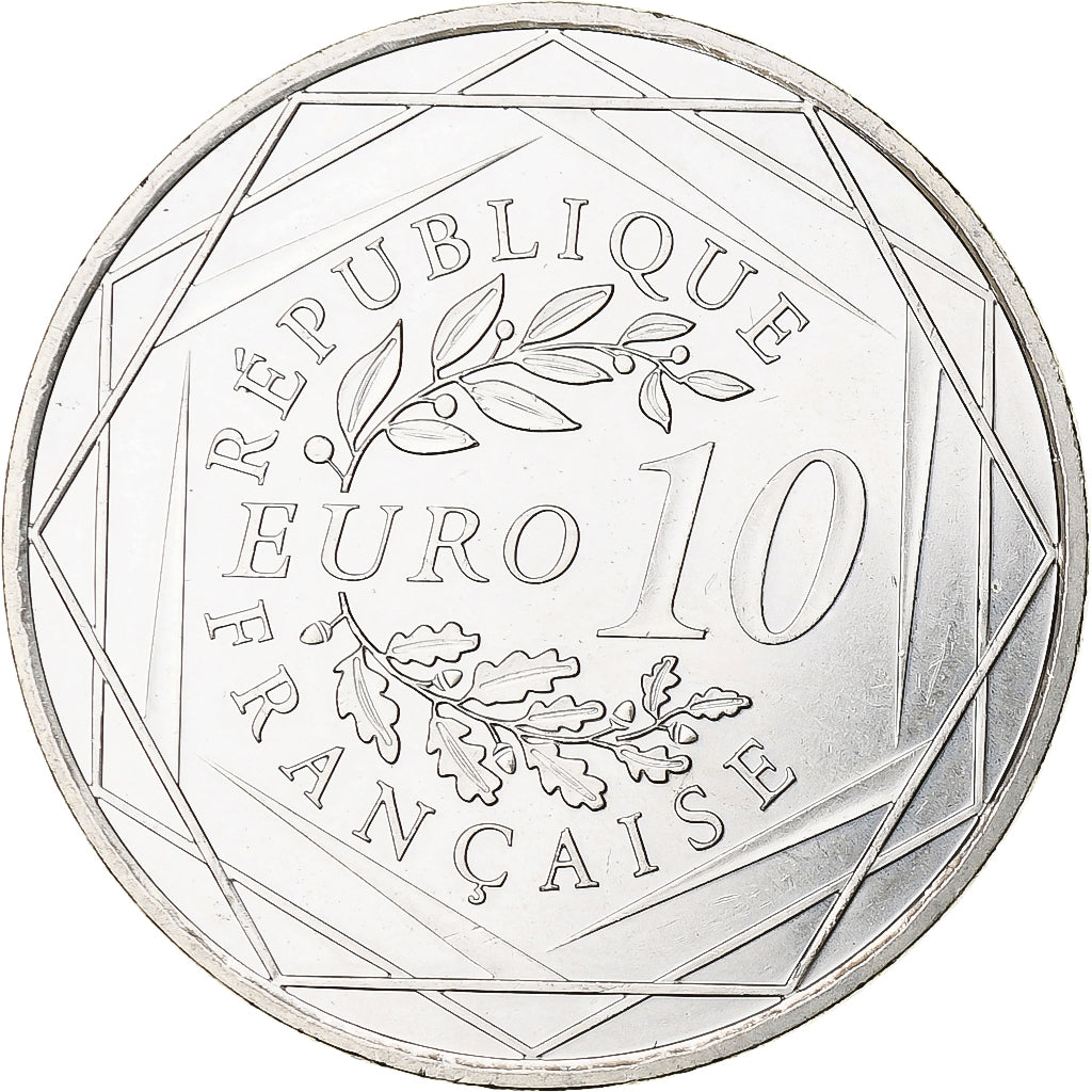 Francia, 10 Euro, Hercule, 2012, MDP, Argento, SPL