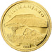 République démocratique du Congo, 10 Francs, Kilimanjaro, 2008, BE, Or, FDC