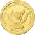 República Democrática do Congo, 10 Francs, Kilimanjaro, 2008, Proof, Dourado
