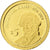 Salomoneilanden, Elizabeth II, 5 Dollars, Emmanuel Kant, 2010, Proof, Goud, FDC