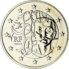 France, 2 Euro, Pierre de Coubertin, BU, 2013, MDP, Bi-Metallic, MS(65-70)