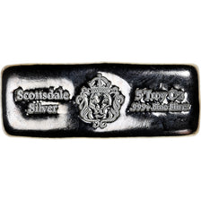 United States, 5 Troy Once, Silver Oz, Scottsdale, Silver, MS(64)