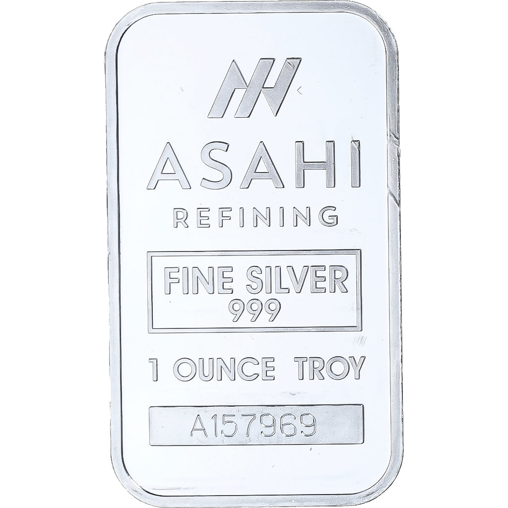 United States, 1 Troy Ounce, Silver Oz, Asahi, Silver, MS(65-70)